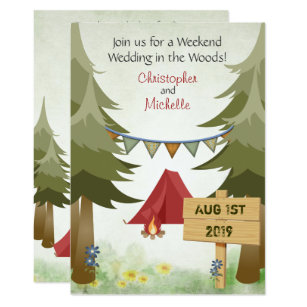 Tent Wedding Invitations 5