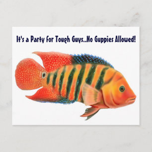 Red Terror Cichlid Invitation