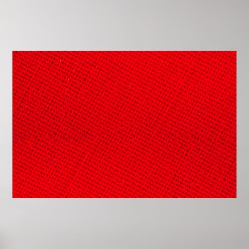 red texture fabric poster