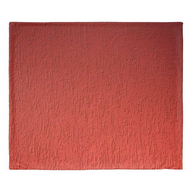 Red texture texture wall background duvet cover (Front)