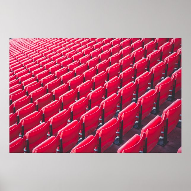 Red theater chairs poster (Front)