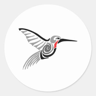 tribal hummingbird tattoos