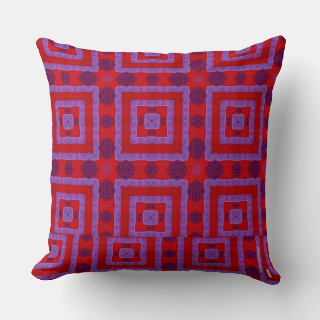 Red Throw Pillow (Front)