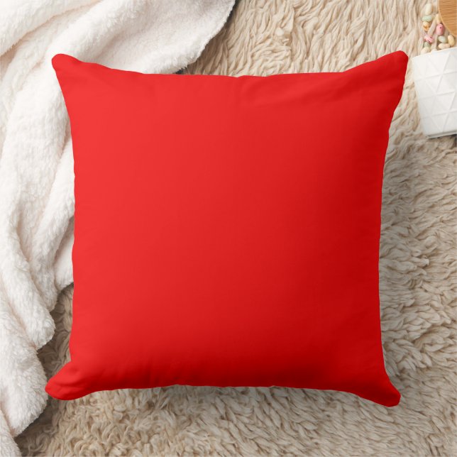 Red Throw Pillow (Blanket)