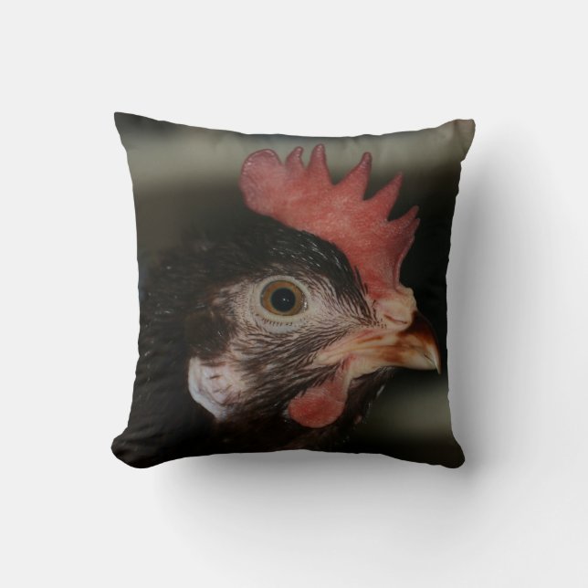 Red Throw Pillow (Front)