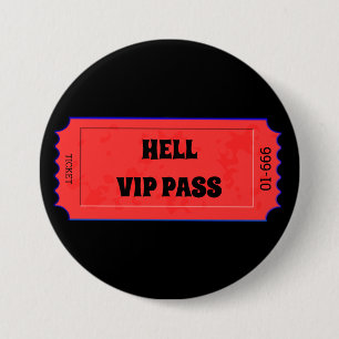 Red ticket to hell  Button