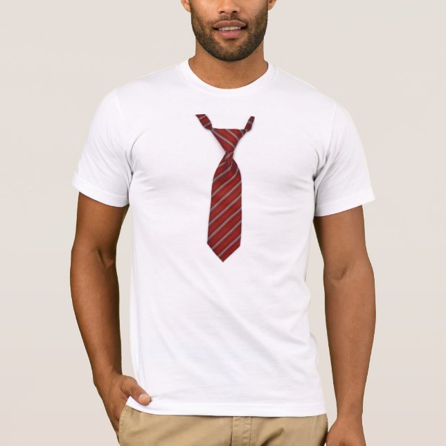 Red TIE T-Shirt (Front)