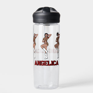 Red Tiger Dancer #1 Water Bottle