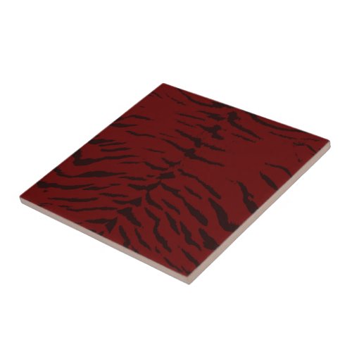 Red Tiger Digital Print Ceramic Tile