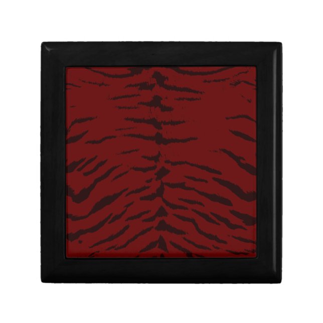 Red Tiger Digital Print Gift Box (Front)