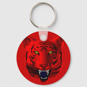 Red Tiger Keychain