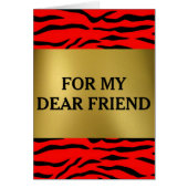 Red Tiger Pattern (Front)