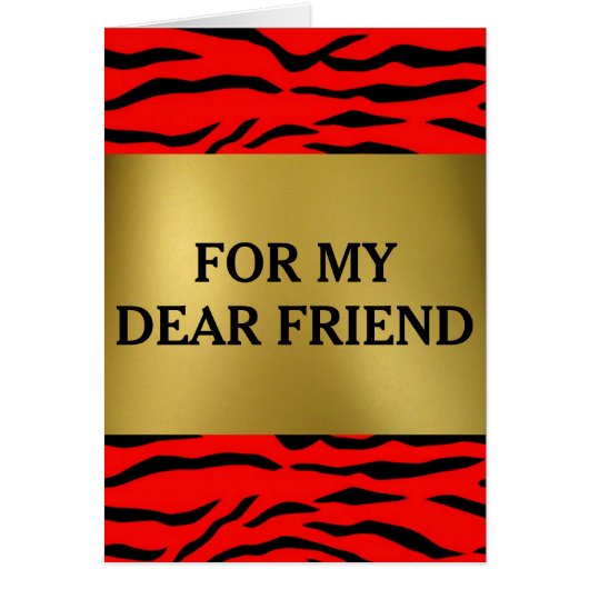 Red Tiger Pattern (Front)