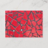red tile business card (Back)