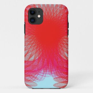 red tinkering iPhone 11 case