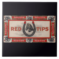 Red Tips cigar label