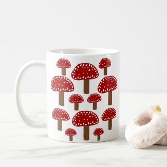 Red Toadstool Forest Mushroom