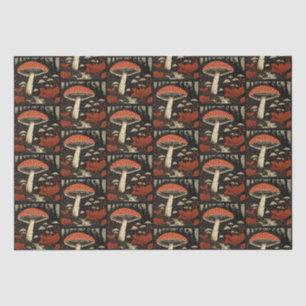 Red Toadstools - Amanita Muscaria Tissue Paper