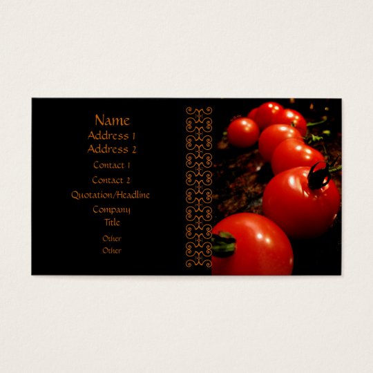 Red Tomato Business Card