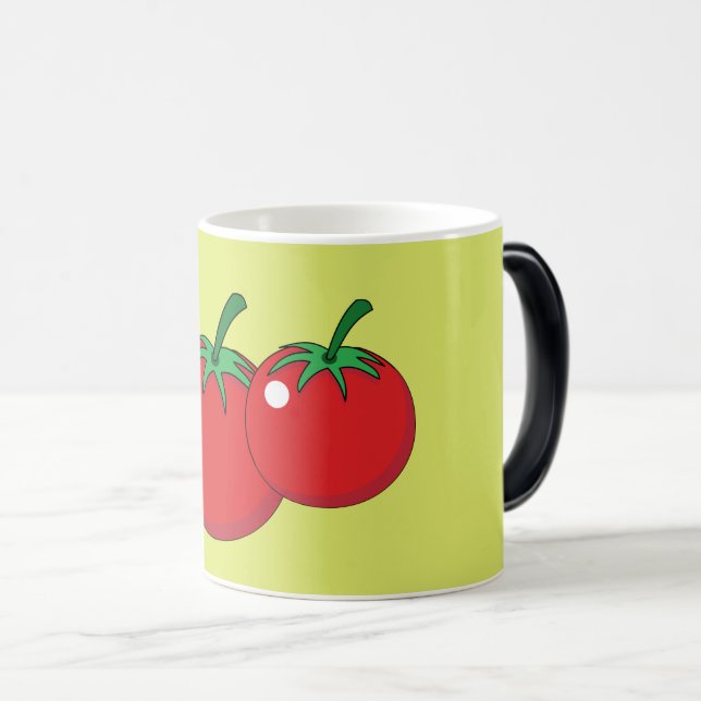 Red Tomato Color Morph Mug (Front Right)
