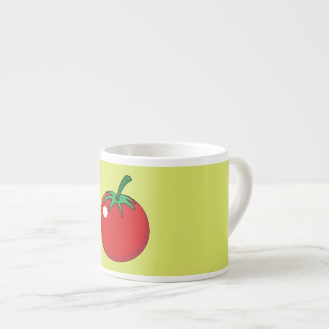 Red Tomato Espresso Cup (Front Right)