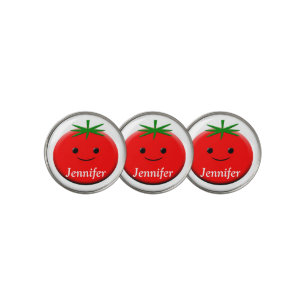 Red Tomato  Golf Ball Marker