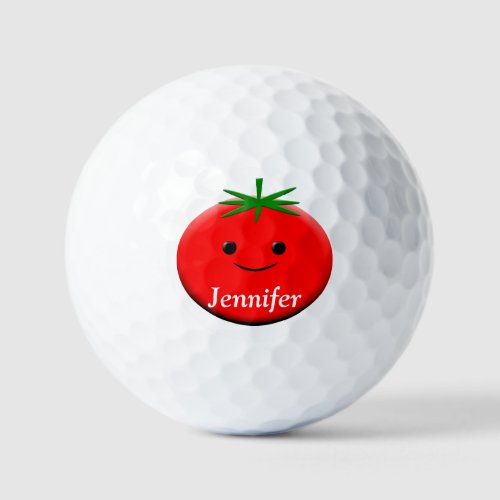 Red Tomato  Golf Balls