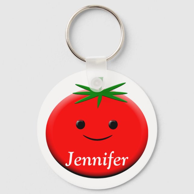 Red Tomato  Keychain (Front)