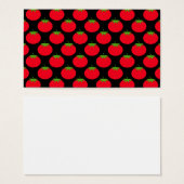 Red Tomato Pattern. (Front & Back)