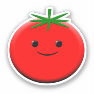 Red Tomato Sticker