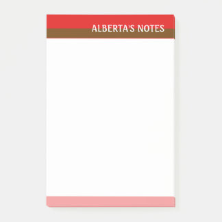 Red Tones Post-it Notes