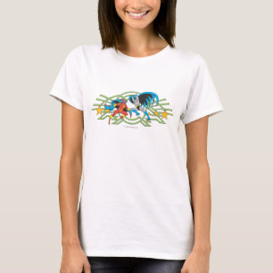 Red Tornado + Batman T-Shirt