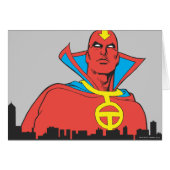 Red Tornado Behind Cityscape (Front Horizontal)