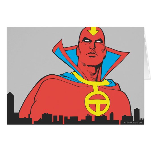 Red Tornado Behind Cityscape Cards (Front Horizontal)