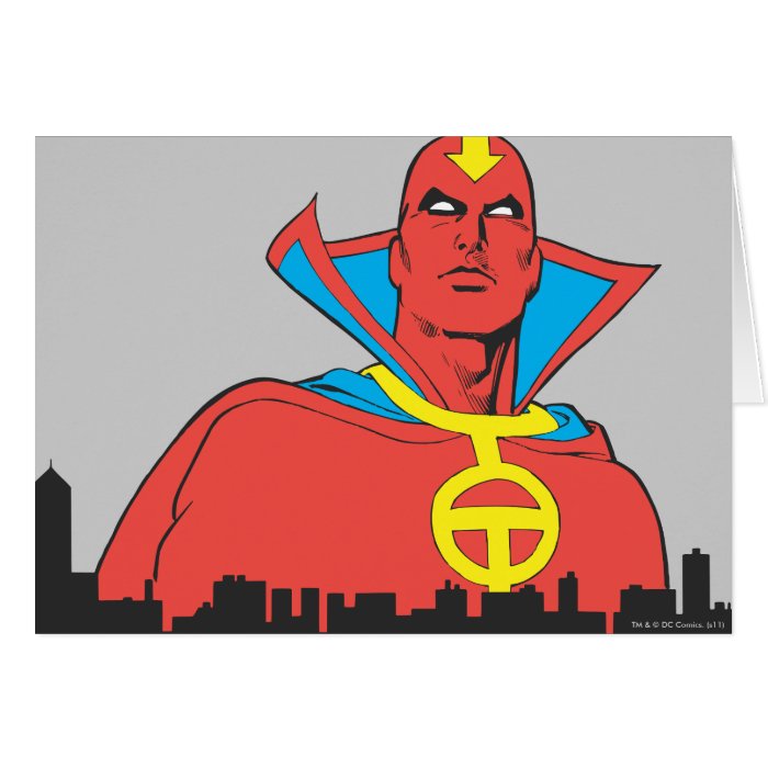 Red Tornado Behind Cityscape Cards