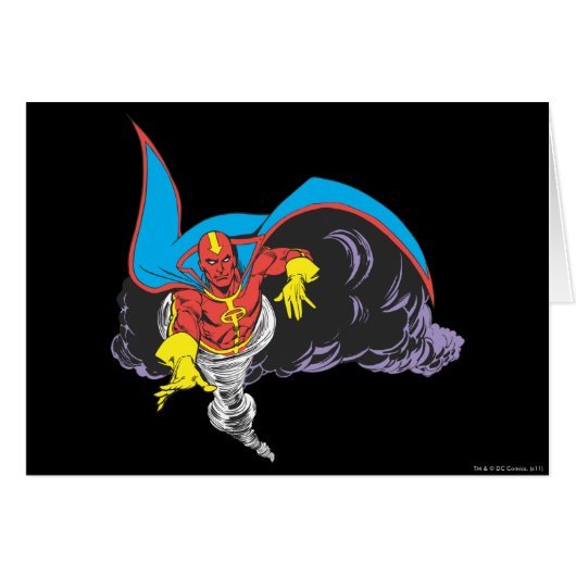 Red Tornado Emerges Cards (Front Horizontal)
