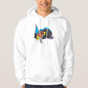 Red Tornado Emerges Hoodie