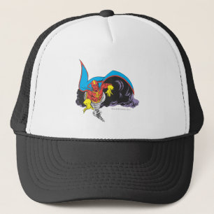 Red Tornado Emerges Trucker Hat
