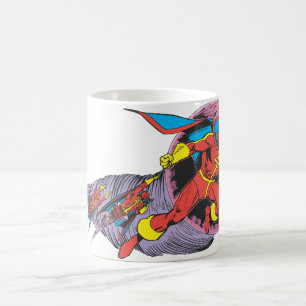 Red Tornado In Wind Motion Coffee Mug