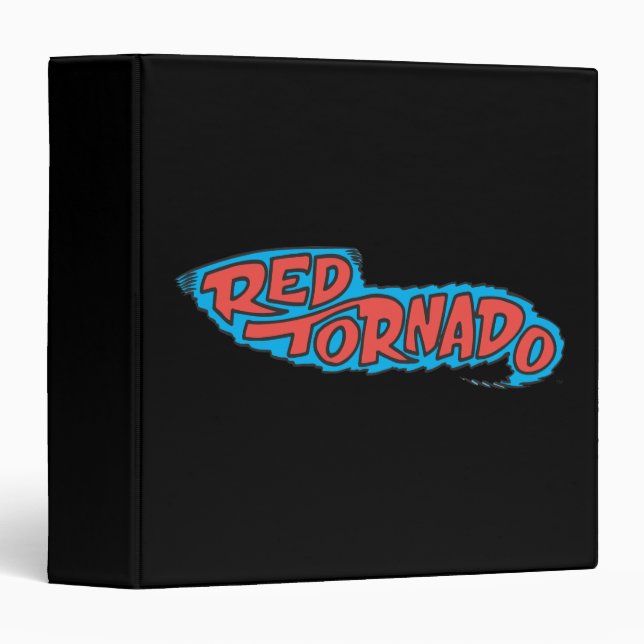 Red Tornado Logo Binder (Front/Spine)