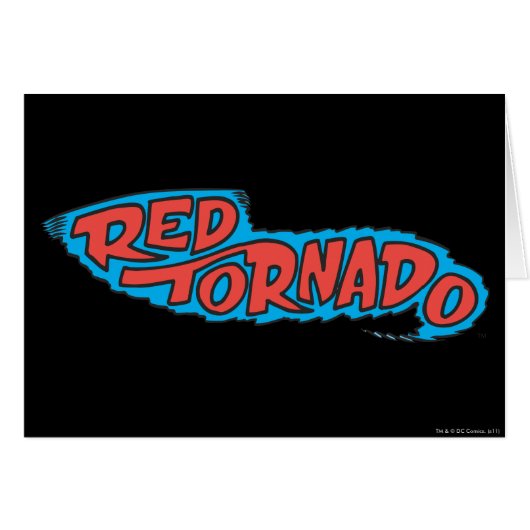 Red Tornado Logo Cards (Front Horizontal)