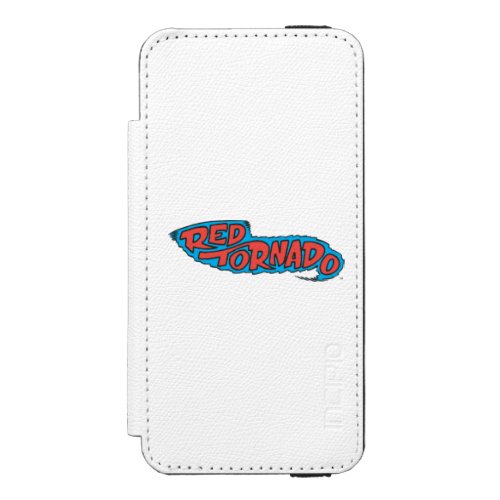 Red Tornado Logo Wallet Case For iPhone SE55s