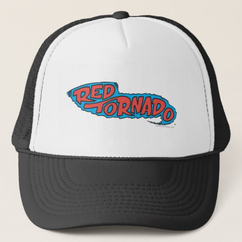 Red Tornado Logo Trucker Hat