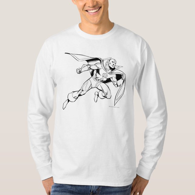 Red Tornado Outline T-Shirt (Front)