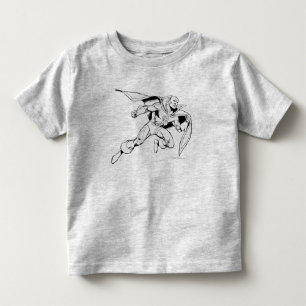 Red Tornado Outline Toddler T-shirt