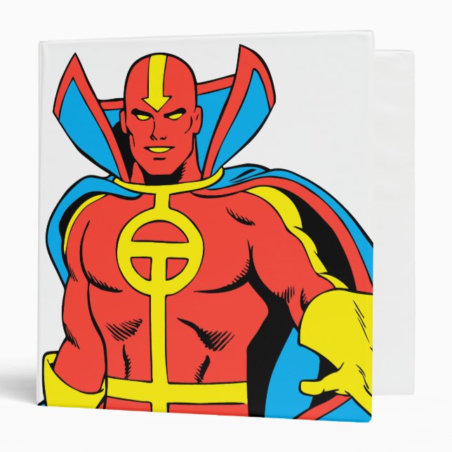 Red Tornado Pose Binder (Front/Inside)