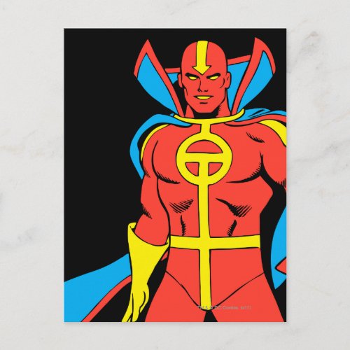 Red Tornado Pose Postcard