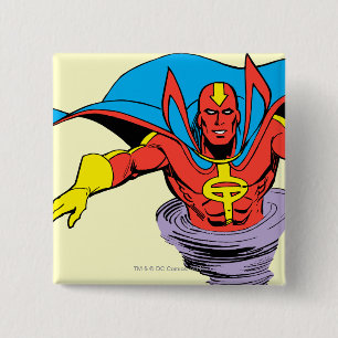 Red Tornado Twister Button