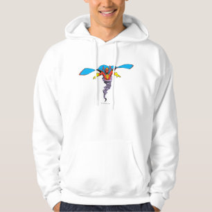 Red Tornado Twister Hoodie