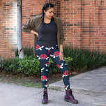 Red Tortoise Leggings<br><div class="desc">A fantasy cartoon style red shell Tortoise pattern design,  which looks amazing on products. Try out this design and enjoy shopping with us.</div>